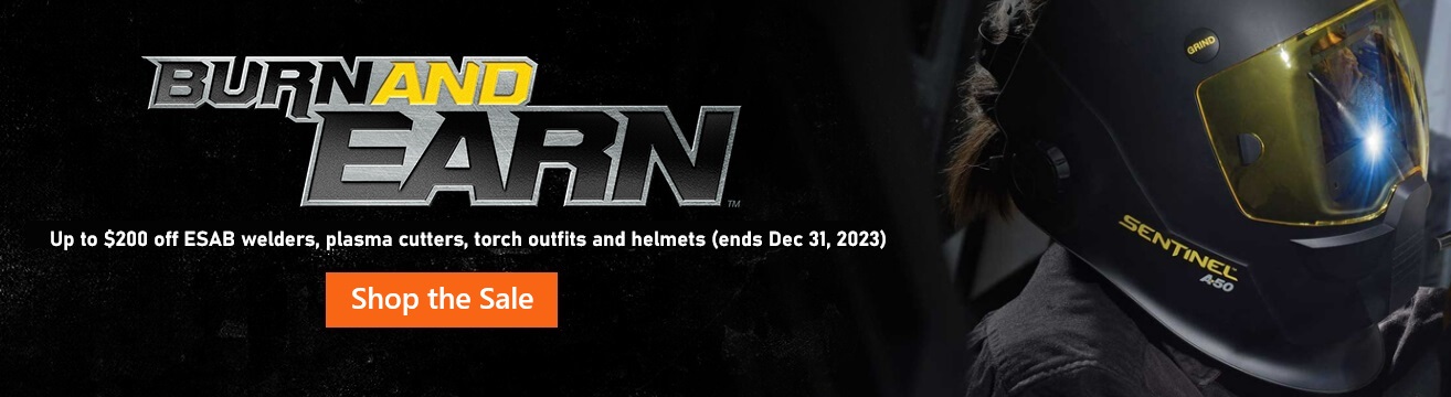 ESAB Burn & Earn Fall 2023 Welding Deals