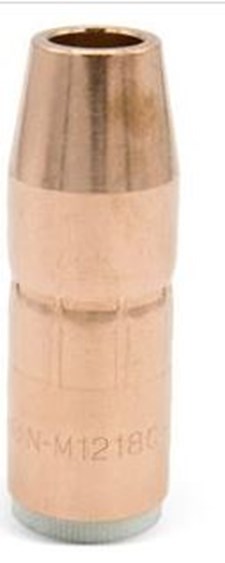 Miller® AccuLock™ MDX-250 MIG Nozzle N-M1218C Melted replacement tip for millermatic
