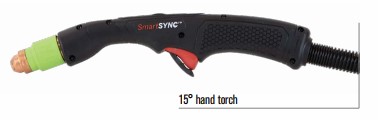 Hypertherm Powermax 25' SmartSYNC 15° Hand Torch #059723