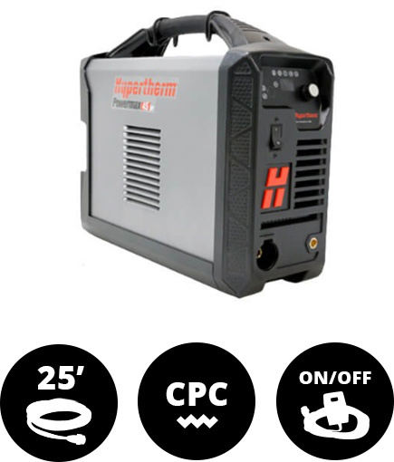 Hypertherm Powermax45 XP Machine System CPC 25' w/ Remote On/Off (220V CSA)