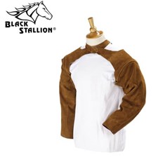 Black Stallion 25" Split Cowhide Sleeves #25SLV