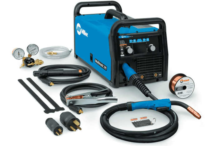 Miller Multimatic 215 MIG/Stick/TIG Welder #907693 - Included accessories