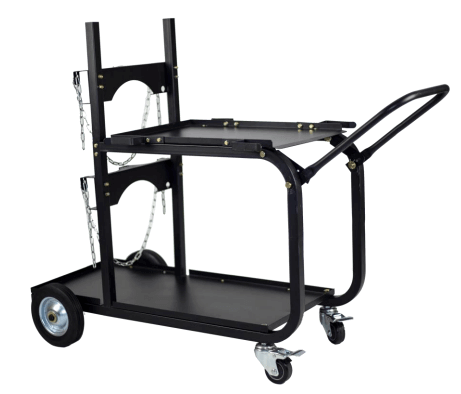 Metal Man Heavy Duty Single/Dual Bottle Welding Cart UWC4