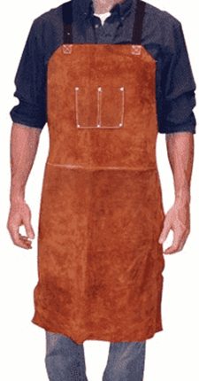 Tillman Cowhide Bib Apron with heavy duty Kevlar thread offer protection while welding