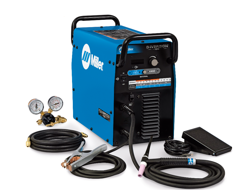 Miller Diversion 180 AC/DC TIG Welding Package for sale online X907627